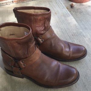Frye Phillip Harness Short Boots